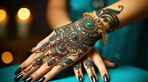 Henna na tetovanie MEHENDI Copper-Brown 100% prírodná 35 g PREMIUM