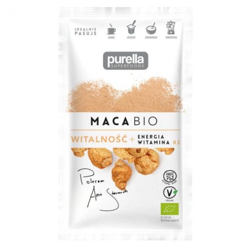PURELLA SUPERFOODS organický prášok z koreňa maca