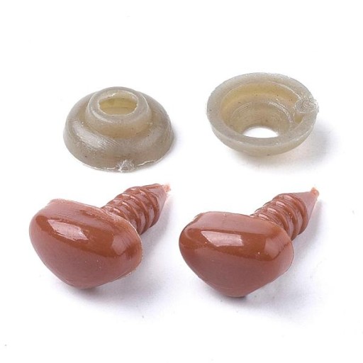 Nosy na hračky plastové 11x14mm 50ks