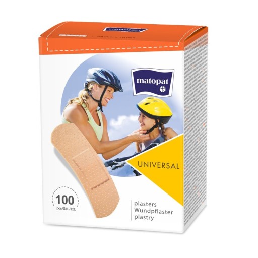 Omietky s obväzom Universal 25x76mm 100 ks.