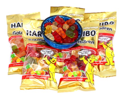 HARIBO MINI Golden Teddy Bears ovocné želé 75g DE