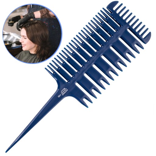 Poniks antistatický kadernícky balayage hrebeň na balayage melír