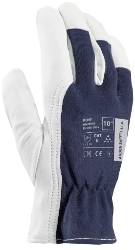 Rukavice Ardon Pony KOZIA KOŽA veľkosť 10 - XL 1 pár PRESNÁ KVALITA