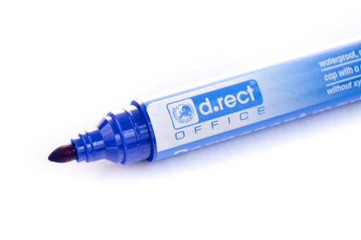 Permanentný popisovač d.rect 2160 round blue