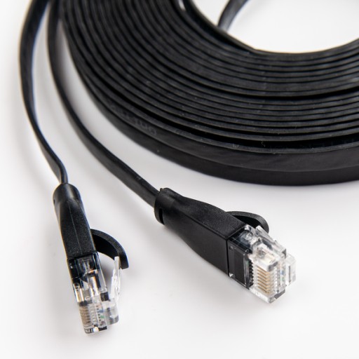 Unitek Flat Ethernet Cat.6 sieťový kábel 0,3 m