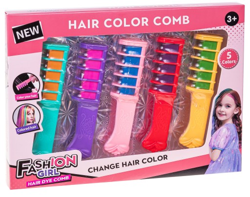 UMÝVATELNÁ KRIEDA NA FARBENIE VLASOV PRE DETI ZDÔRAZŇUJE HAIRSTYLING