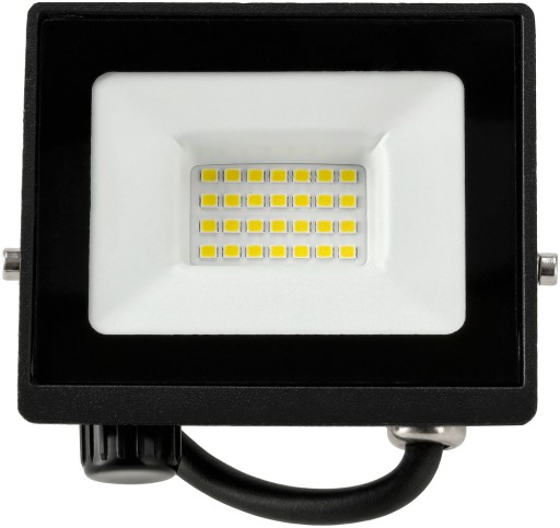 Halogénový LED reflektor 20W 4500K SLIM 2v1 s možnosťou pripojenia senzora