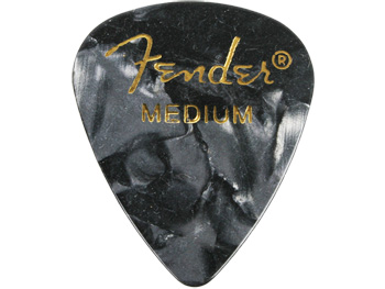 Trsátko na gitaru FENDER 351 Black Moto - Medium