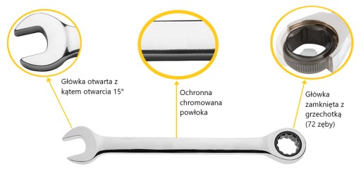 10mm KOMBINOVANÝ KĽÚČ S Ráčňou
