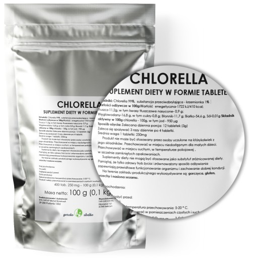 CHLORELLA RIASA chlorella 100g - 400 tab