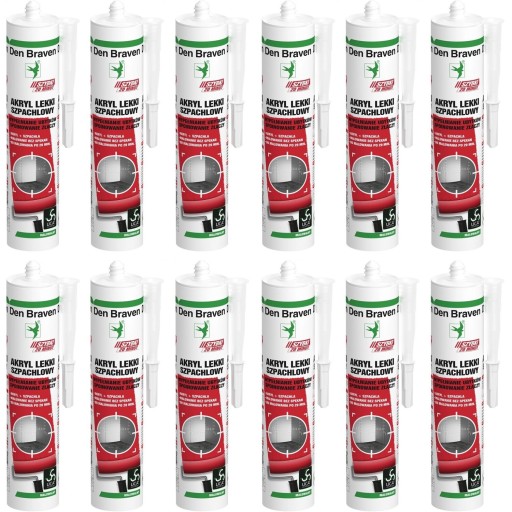 Den Braven svetlý akrylový tmel FAST 280 ml