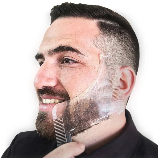 BEARD STYLING HREBEŇ na strihanie fúzov a fúzov