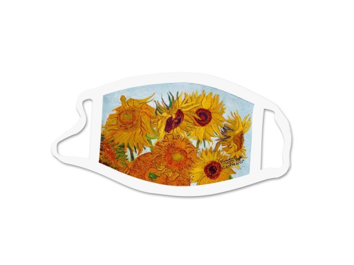Dvojvrstvová ochranná maska Sunflowers Gogh