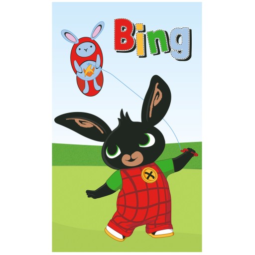 Uterák do škôlky pre deti 30x50 malý FROTTE Bing Rabbit a šarkan