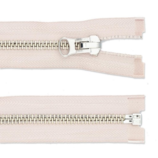 Kovový zips s rozlíšením 8 mm 75 cm /OX ISLO ZIP