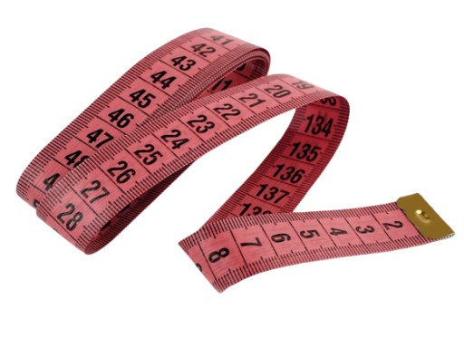KRAJČÍRSKE CENTIMEROVÉ METEROVÉ MIERY, OBOJSTRANNÉ, 150CM