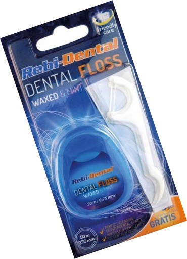 REBI-DENTAL dentálna niť 50 m / 0,75 mm