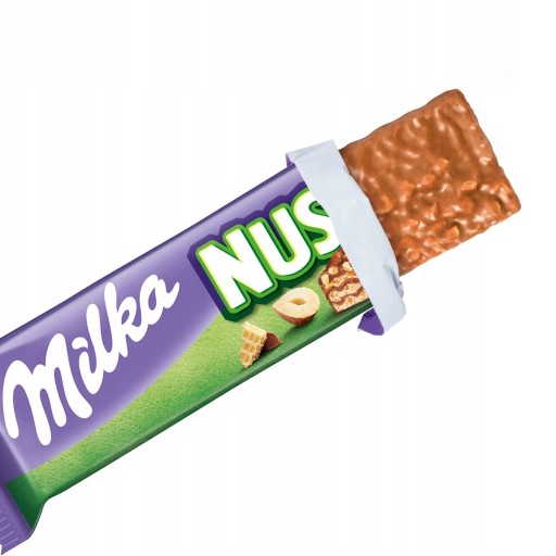 Milka Nussini orechová oblátka v mliečnej čokoláde 1 ks 31,5 g z Nemecka
