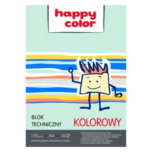 TECHNICKÝ BLOK FARBA A4 10 LIST 10643