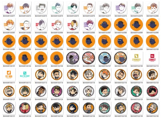 Anime Manga Haikyuu! VEĽKÝ VÝBER