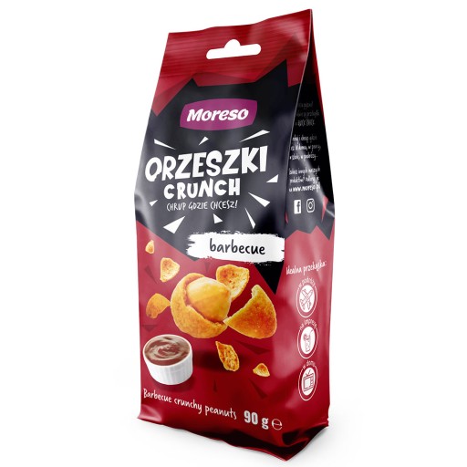 Moreso Barbecue ochutené arašidy 90 g