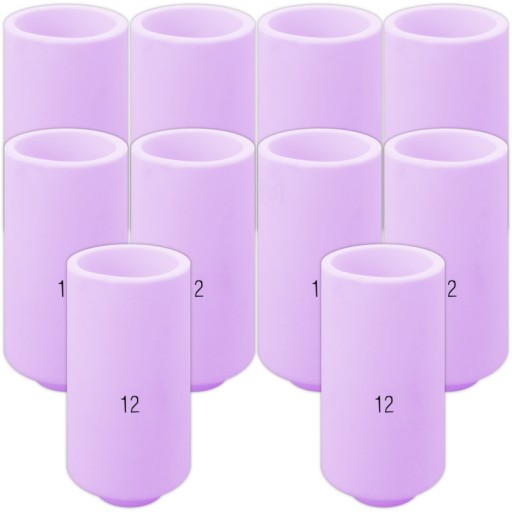 10x keramická tryska TIG #12 10n44 SR17 SR18 SR26