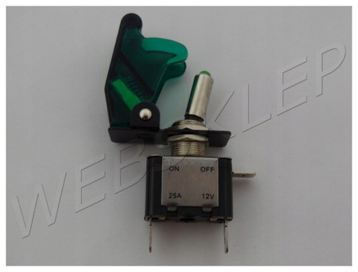 K5R13 LED ZELENÁ HORNÁ ZAPAN/VYP