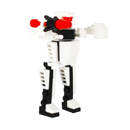 STAVEBNÉ BLOKY pre CHLAPKOV 6 rokov 40 prvkov ROBOT 3v1 alleBLOX