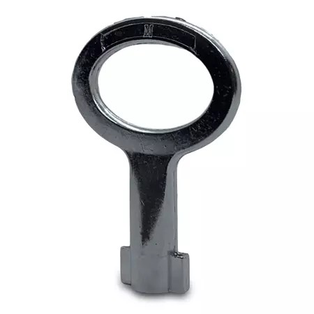 Plastový dvojkrídlový zámok 5mm + kľúč
