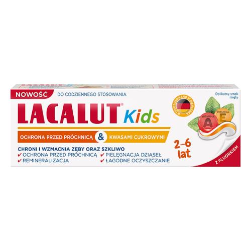 LACALUT detská zubná pasta pre deti 2-6 rokov, 55ml