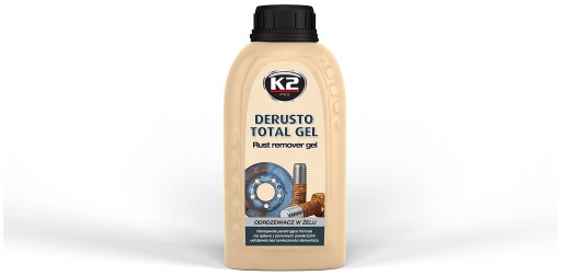 Z0B64 K2 DERUSTO TOTAL GEL GEL na odstránenie hrdze 250 ML FV L375