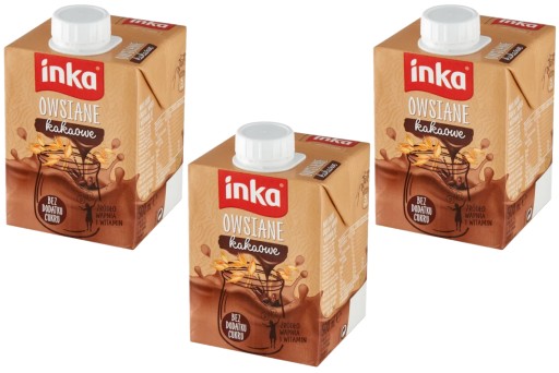 3x OVSENÁ INKA Kakao Ovsený nápoj 500ml