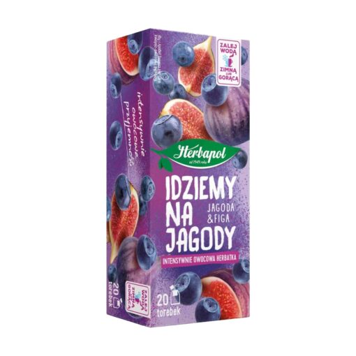 Herbapol čaj IDEME HĽADAŤ ČUČORIEK Jagoda Figa 20t*2g