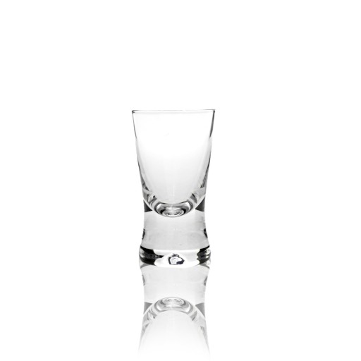 Klasické poháre na vodku, 25 ml, 6 kusov