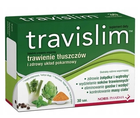 TRAVISLIM trávenie tukov a kontrola hmotnosti