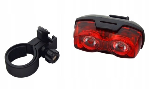 LED LAMPA NA BICYKEL, ZADNÁ, SILNÁ