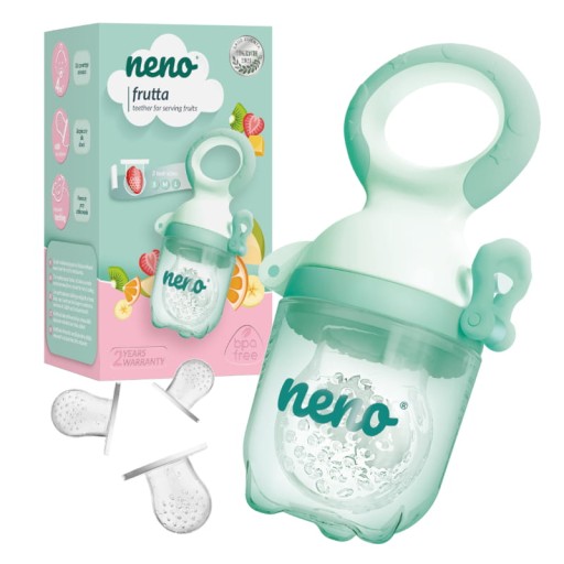 NENO FRUTTA SILIKÓNOVÉ HROZIDLO NA PODÁVANIE OVOCIA A ZELENINY BPA FREE S/M/XL