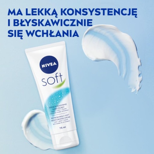 NIVEA Soft Cream Intenzívne hydratačná tuba 75 ml