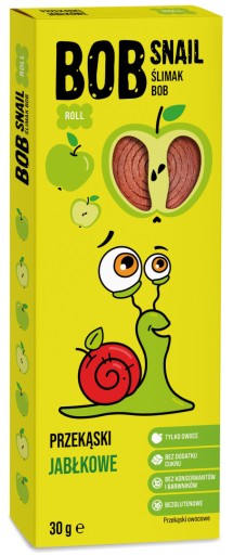BOB SNAIL Jablkový snack 30g, bezlepkový