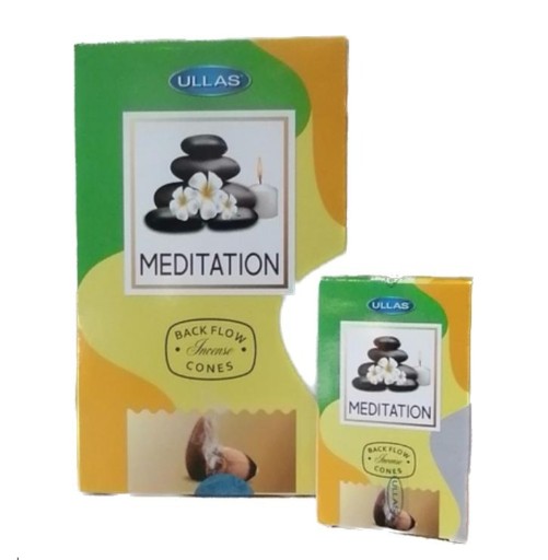 ULLAS MEDITATION kónické vonné tyčinky