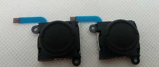 2 x JOYSTICK 3D ANALOGOVÝ OVLÁDAČ JOY-CON BLACK ROD