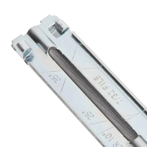 Pilník na reťaz, držiak vodidla, vodítko pre benzínovú pílu 4,8 mm