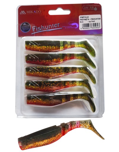 MIKADO FISHUNTER nástraha na kopyto 8cm 130 5 kusov