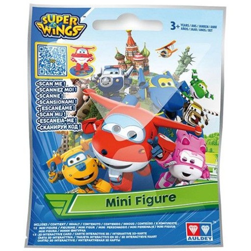 Taška s prekvapením Super Wings Mini Figurine
