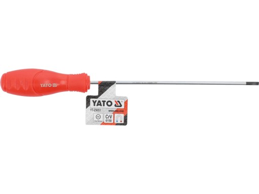 PLOCHÝ SKRUTKOVAČ 3 x 150 mm SKRUTKOVAČ YATO