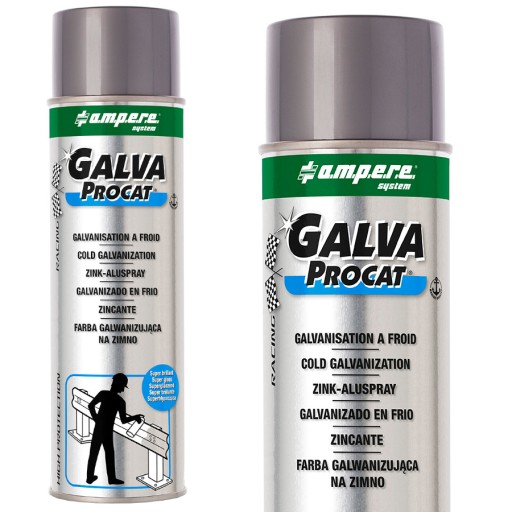 AMPERE Galva Procat super lesklá farba 500ml zin