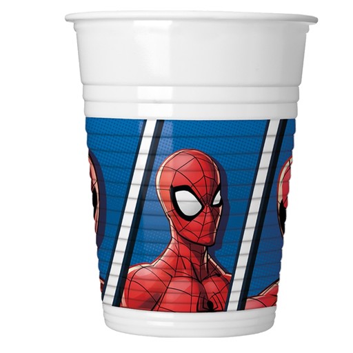 SPIDER-MAN PLASTOVÝ POHÁR 200ml 8 ks GODAN