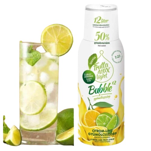 FRUTTAMAX CITRÓNOVÁ LIMETKA LIGHT SODASTREAM SIRUP