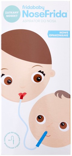 NOSEFRIDA FRIDA NOSÁLNY ASPIRÁTOR HRUŠKOVÁ ČERPADLO + 4 FILTRE