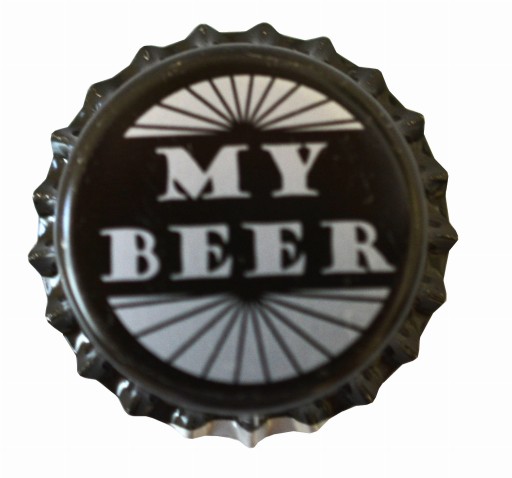 Pivné uzávery MY BEER 100 ks